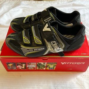 Vittoria Cycling shoes, Black, US 10